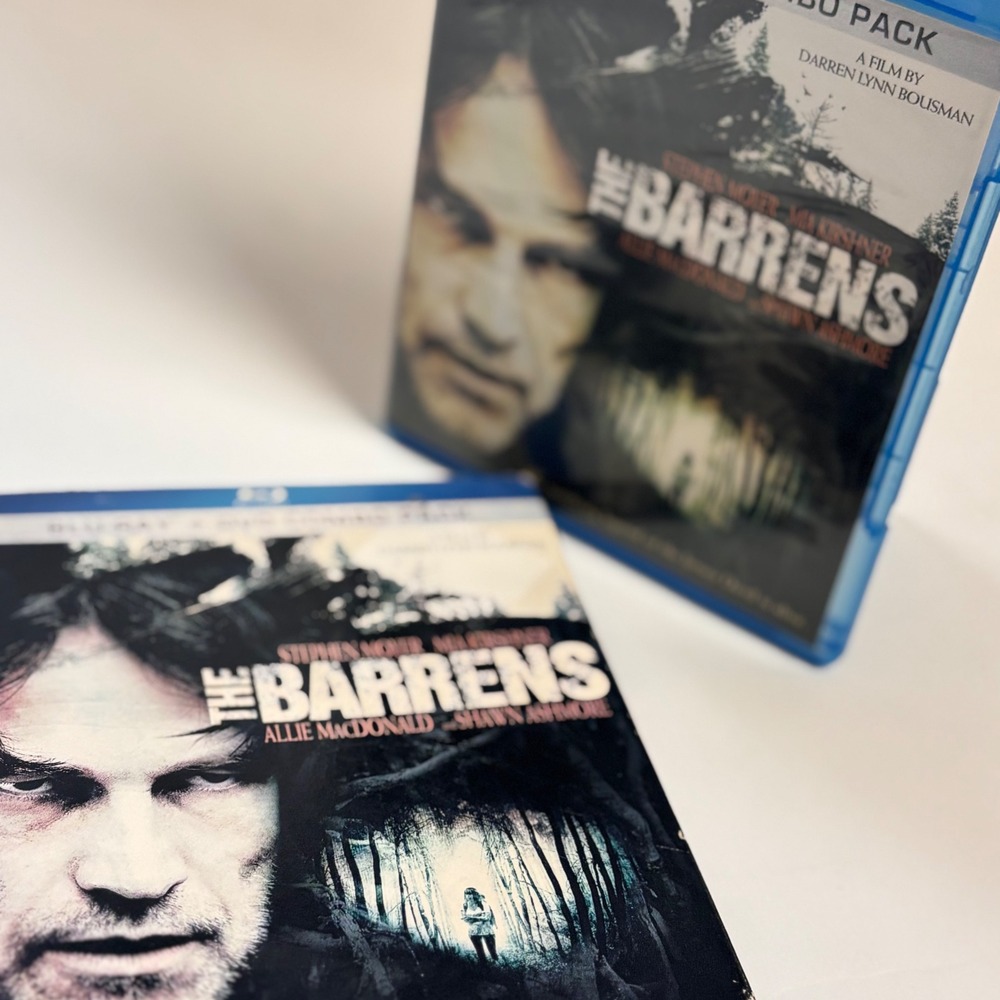 The Barrens Bluray DVD Combo Darren Lynn Bousman Stephen Moyer Jersey Devil Film